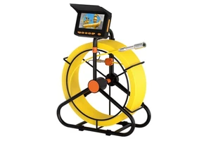4.3 Inch Monitor Pipe Survey Camera 98.4FT Cable 23mm Probe 16GB Memory for Plumbing Inspection Tasks