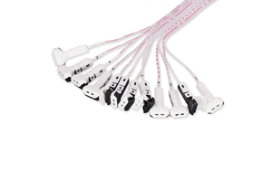 Factory Customized Gold Plating Elevator Cable Piano-OUT Cable 2468-26AWG Red-White Flat Ribbon Cable XH2.54 T-1 Electronic