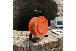 Portable 200m Water Level Dip Meter, Groundwater Well Depth Gauge Sensor