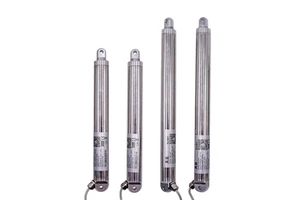 12V 24V DC Motor 500N 50KG Load Stainless Steel Tubular Inline Electric Linear Actuator