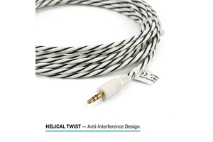 Water Leak Detector Cable 4mm Sensing Rope Leak Detection Line 3.5mm Plug TCP Smart Server Room Floor Use