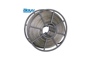 Transmission Line Tools Antitwist Rope Steel Reels Anti-Twisting Braided Steel Wire Rope