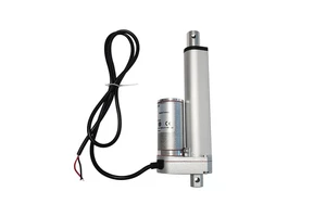 High Quality 12/24V DC Electric Linear Actuator Drawer Motor Permanent Magnet Brush Commutation High Torque IP65 Waterproof Fan