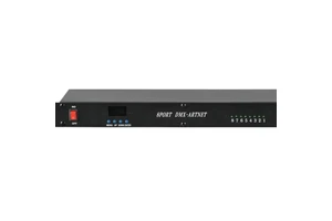 8-way White Ethernet Cable 8-channel DMX512 Network Signal Extender for Matrix Light Anti-interference 300 Meter Extension