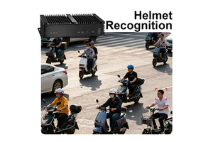 10moons Intelligent Security Vehicle Recognition Helmet Detection Ai Traffic Network IP Camera
