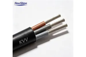Direct Burial KVV22 Multi Core Control Cable Moisture Proof Industrial Control Cable