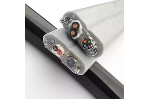 High Quality Copper Industrial PE Waterproof Corrosion Resistance Outdoor Sightseeing Elevator Flat Cable Telescopic Door Wire