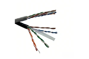 Factory Customized Category 6 Gigabit Shielded 23AWG Solid Copper Network Extension Cable RJ45 Connection Cat6 Cable