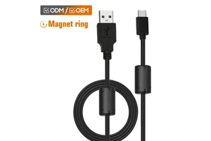Trending Wholesale Magnet Ring USB 2.0 Extension Cable PVC Jacket Fast Charging USB 2.0 Connectors Computer Private Mold Model
