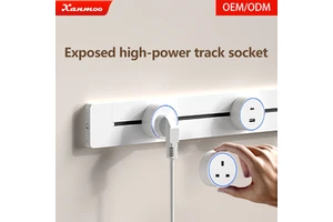 13A International British Specification Hong Kong and Macao Version Power Track Socket Adapter British Standard Track Socket