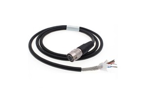 Custom 6 Pin Female Hr10a Circular Connector Industrial Camera Power Cable Hirose Hr10a-7p-6s Cable for Ccd Camera and Lens