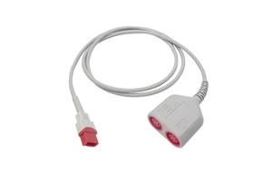 Medical Cables, Compatible With Spacelabs 700-0028-00 Dual IBP Adapter Cable