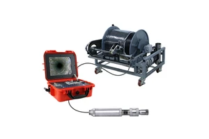Electric Model 1000m Cable With Selfwinding 360 Degree Rotate Borehole Survey Camera System 250kg Pull Camera