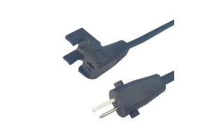 01 Factory Wholesale Buckle Plug Line Massage Chair Power Cord with PVC Material Various Lengths