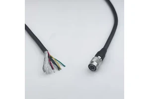 8Pin Industrial Camera Trigger Power Line CCD Compatible for Basler Guangse Flexibility 12Pin Drag Chain IO Cable Mainland