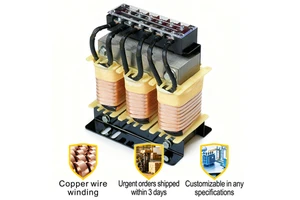 VFD AC Output Reactor for Motor Insulation Protection High Efficiency CE ISO