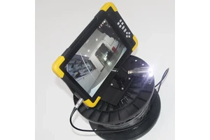 300M Cable 10.1inch 5MP Anti-corrosion IP68 Seawater Ocean Boat Water Well Deep Sea Inspection Camera System