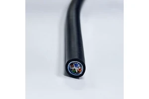 Aluminum Foil Shield Industrial Flexible Drag Chain CAT5E Ethernet Cable for Medium and Low Voltage
