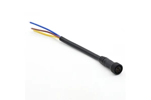 M12 Aviation Cable Connection M12 Led Lighting Wire Male Female Waterproof Double Ended Extension Cable For Automotive Sensors