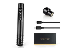 V1mini Portable Wireless Permanent Makeup Machine Eyebrow Tattoo Pen Lithium Battery Coreless Motor Disposable Needle