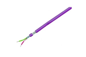 Highly flexible bus cable 2-core 6XV1830-0PH10 PROFIBUS torsion cable, for use in highly flexible applications (torsion)