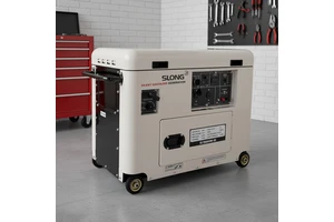 SLONG BRAND Ultra Silent 8000W Gasoline Generator 8KW Petrol Generators for Home with Electric Start Low Decibe