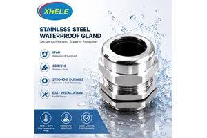 Cost Effective Stainless Steel IP68 Waterproof Low Voltage CE Certified M NPT G PG Connector for Electrical Cable Gland