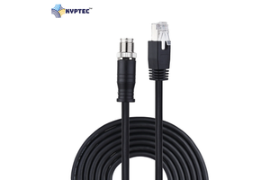 RJ45 to M12-8P X-Coded Industrial Camera Cable Reliable Connection High Performance Vision System Cable
