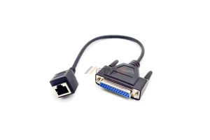 DB25 To RJ45 Wire Cable For ILDA Network Null Modem Adapter
