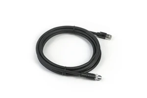 Factory OEM CAT5E M12 Industrial Ethernet Cable SFTP RJ45 Connector X Code 8Pin PVC Jacket 26AWG Drag Chain