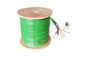 TIANJIE Factory Direct KNX EIB BUS Cable 2X2X0.8MM2 2 Pairs BC Shielded Twisted Pair LSZH Jacket KNX Cable