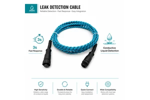 Highly Sensitive Line Sensing Cable Non-Positioning Water Leak Detector for Security & Protection Water Leak Detection Sensor