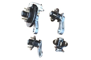 Original Equipment Manufacturer's Hot Forged 5-Bolt Trailer Idler Wheel Hub Kit Adjustable Spindle Arm Trailer Parts Accessories