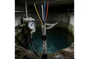 OEM ODM Service Waterproof Ventilated Cable for Outdoor Gas Monitoring System Methane Leak Detector Underground Pipeline Use