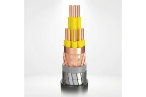 High Anti-interference KVVP22 Flame Retardant PVC Shielded Steel Tape Armoured Multicore Copper Control Cable IP54 For Power