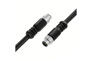 M8 8 Pin 6 Wire Open End I/O Power Trigger Cable, Industrial Machine Vision Camera Signal Cable Assembly