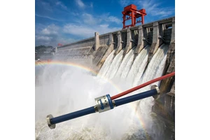 Dam Concrete Embedded Vibrating Wire Strain Gauge with Thermistor for Hydropower Mass Concrete IP68 Sensor