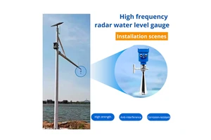 26Ghz Radar Water Level Meter Sensor Non-Contacting Open Channel River Water Level Sensor