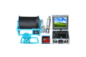 65mm Diameter 200m Cable Winch Oil and Water Well Inspection Borehole Camera