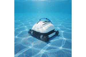 Professional High Quality Eco-Friendly Wired Pool Cleaning Robot High Suction Automatic Vacuum 105ft Anti-Twist Cable IPX8