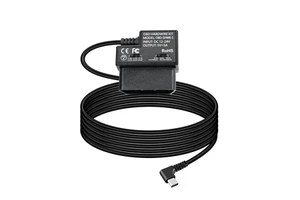 OBD Hardwire Kit OBD2 to USB Type-C Dash Cam Cable 12-24V to 5V 3A Parking Monitor