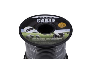 Lydite OEM 50m Double Insulated Heat Treated Rodent Proof Underground Cable For Electric Fence