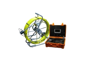Factory Custom 60m Cable Witson With Pusher Glass Fiberglass Borehole Drainage Pipe Inspection Mini Camera CCD Sensor