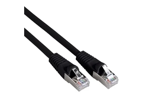Custom Length CAT 5 6 Ethernet Cable High-Speed Large Bandwidth for Data Transfer LAN Network Gaming Streaming 1m Black