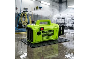 Powerful 1800W Upright High Pressure Washer 150 Bar 12V Lithium Battery-Powered HC-10 Car Wash Machine 1 Year Warranty for Home