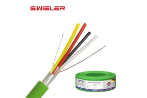 20AWG Shielded Knx EIB Bus Control Cable 2X2 0.8mm Bare Copper Wire Roll 100m Smart Home Bus Communication 4-core Knx Cables