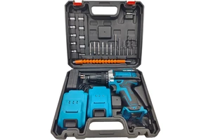 Factory Direct OEM Cordless Electric Drill Mini Portable DIY Home Tools Power Screwdriver Impact Hammer Drill Lithium Battery