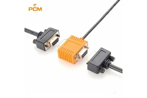 Premier Cable PCM-0404 CAN FD Bus DB9 Tap Tee T-Adapter Daisy Chain Cable 20cm PVC Housing for Automotive/Industrial Use