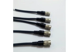 Custom Hirose 6 Pin Female Connector Cable HR10A-7P-6S Circular Plug for Industrial Camera Molex Micro-Fit 3.0 Wire Harness