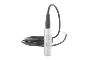 IP68 Submerged 10m Vented Cable-Attached Submersible Water Level Sensor Probe with 0.5%FS Accuracy 24V DC Power Supply